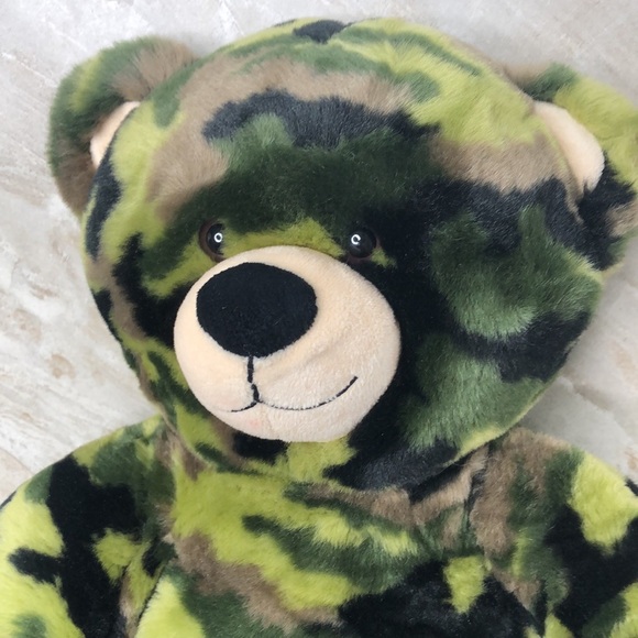 Build-A-Bear Camo‎ Camouflage 18” Plush Bear Collectible - Picture 3 of 12